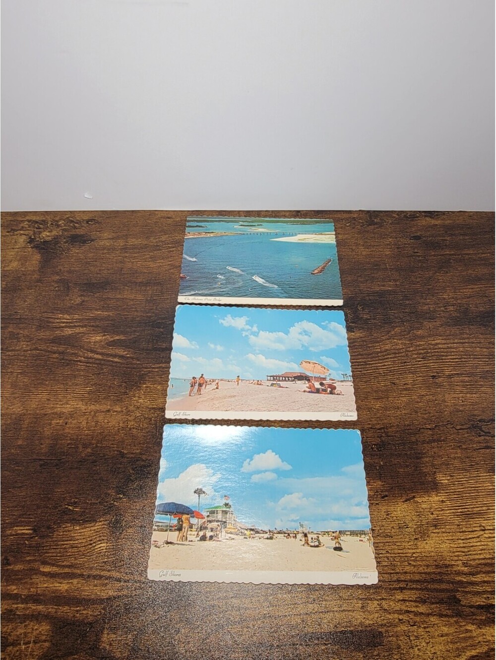 Lot Of 3 Vintage Gulf Shores Postcards
